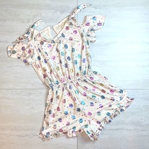 Emma E Elsa unicorn romper unicorn 🦄